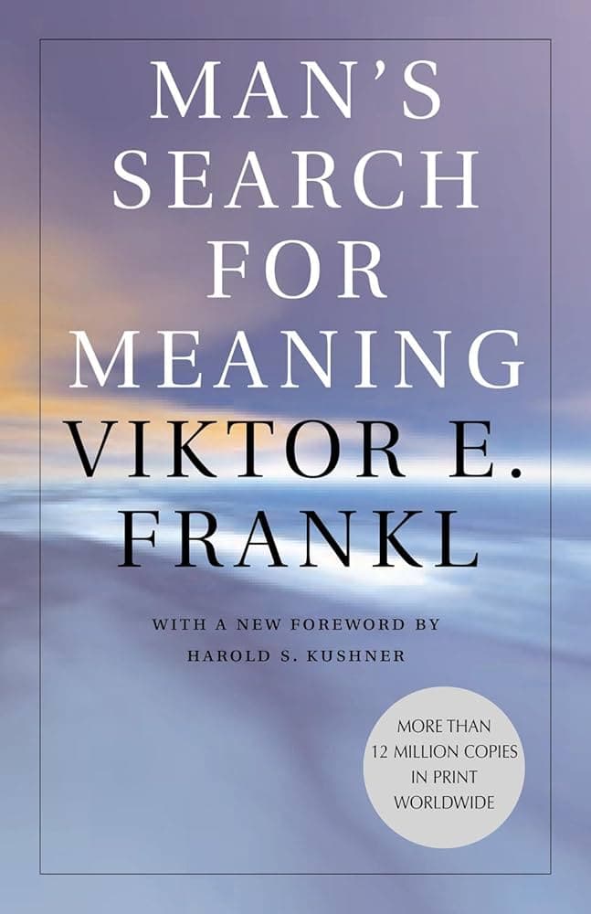 Man's Search For Meaning book cover